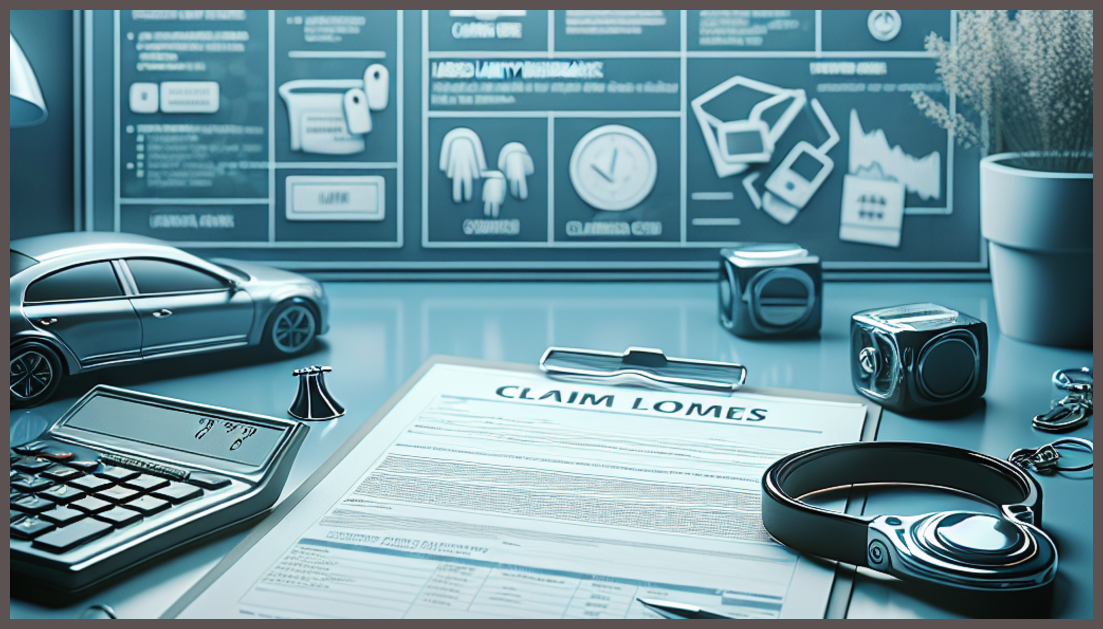 Visual representation of liability insurance claims process.