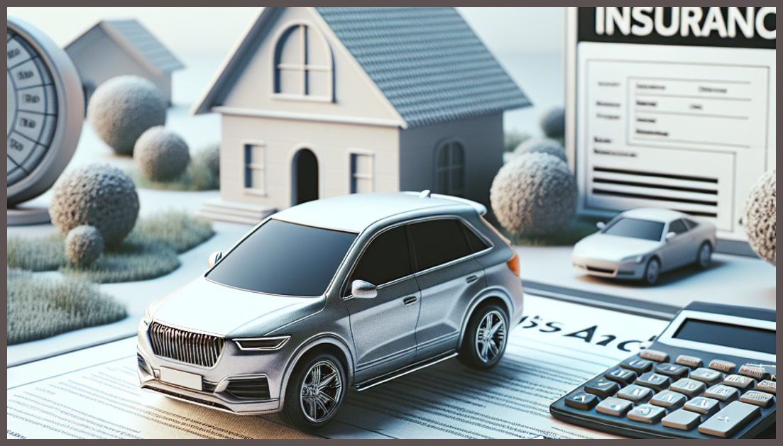 A car and an insurance symbol depicting driving record impact.