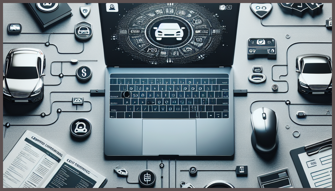 Comparing car insurance rates on a digital platform.