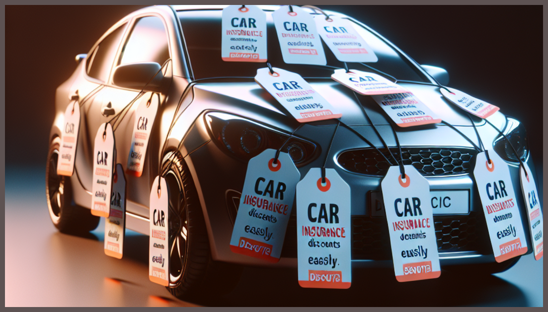 A visual representation of car insurance savings concepts.